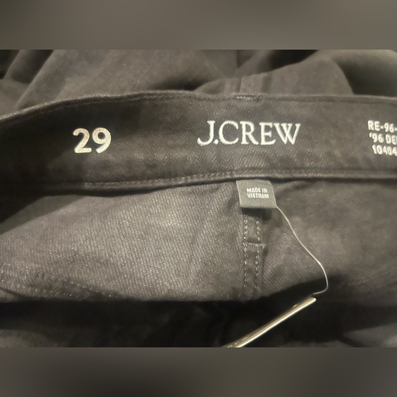 J.Crew Denim trouser in 1996 semi-stretch in black rinse - Picture 10 of 11